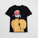 Billie Eilish Glasses TOUR 2025 Black T-Shirt Front