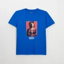BILLIE EILISH BLUE PHOTO TEE-SHIRT Front