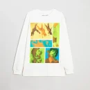 BILLIE EILISH COLLAGE THERMAL LONG SLEEVE Front