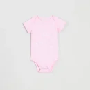 Billie Eilish Blooms Organic Pink Onesie Front
