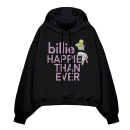 Billie Eilish Pretty Boy Rhinestone Hoodie Front