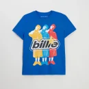 Billie Eilish Repeat Blue Tee-Shirt Front