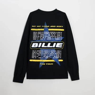 BE Photo Star Dateback Black Longsleeve Back