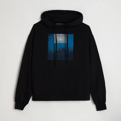 Billie Eilish Black Cover Pullover Hoodie Front