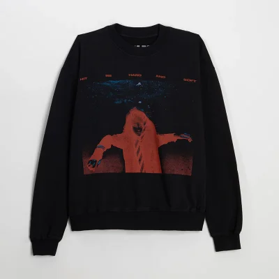 Billie Eilish Sinking Black Sweatshirt Front