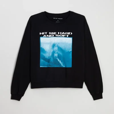 Billie Eilish Underwater Black Sweatshirt Front
