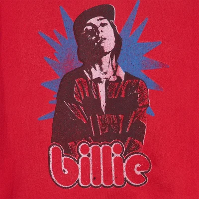 Billie x Lost Love Red Sweatshirt Front Design