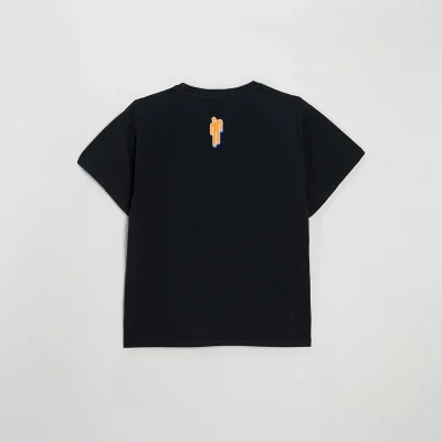 BE Star Toddler Youth Black Tee-Shirt Back