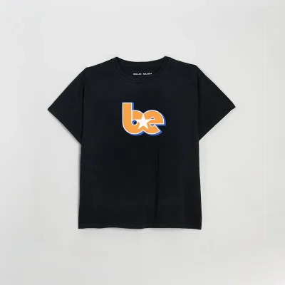 BE Star Toddler Youth Black Tee-Shirt Front