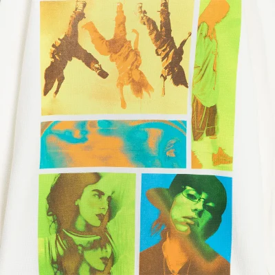 BILLIE EILISH COLLAGE THERMAL LONG SLEEVE Front Design