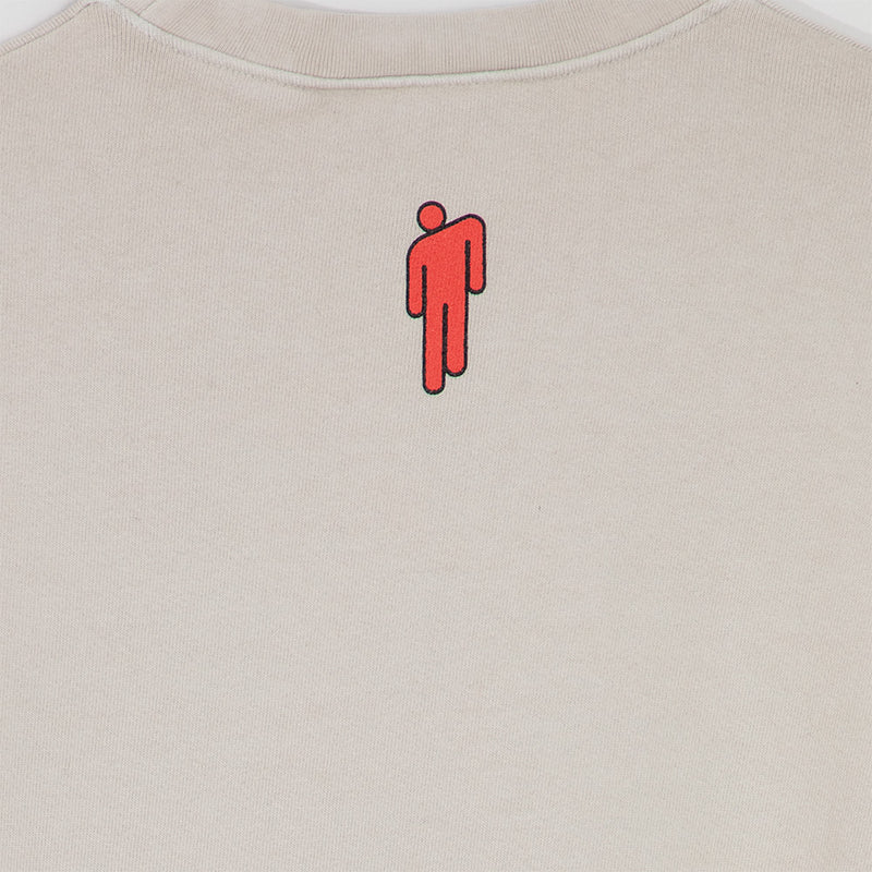 Billie Eilish Acting My Age Now Crewneck Back Design