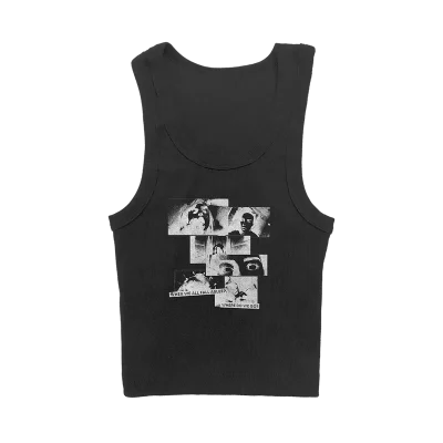 Billie Eilish Anniversary Black Tank Top Front