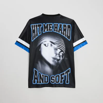 Billie Eilish BE BLUR TOUR Black Tee-Shirt Back