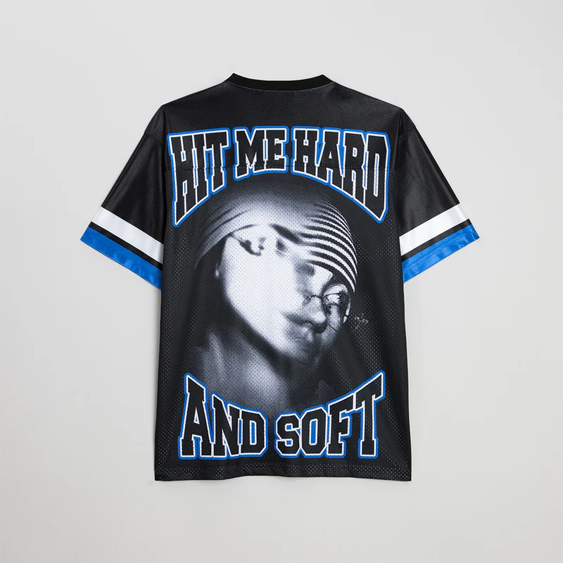 Billie Eilish BE BLUR TOUR Black Tee-Shirt Back