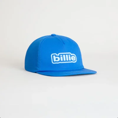 Billie Eilish Blue Flat Brim Snapback Front