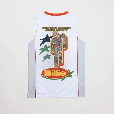 Billie Eilish Camo Blohsh Basketball Jersey Back