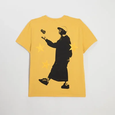 Billie Eilish Dice Toss Gold Tee-Shirt Back