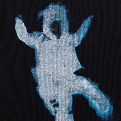 Billie Eilish Falling Ribbed Crop Tank Top Front Design