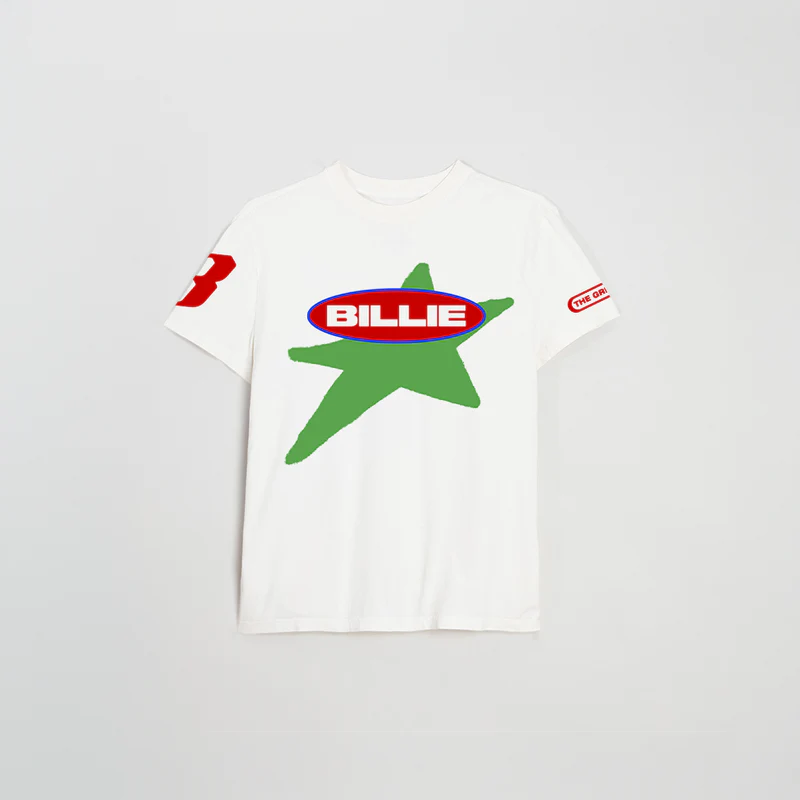 Billie Eilish Greatest Toddler Youth White Tee-Shirt Front