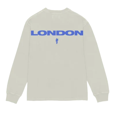 Billie Eilish Heat Map London Long sleeve Back