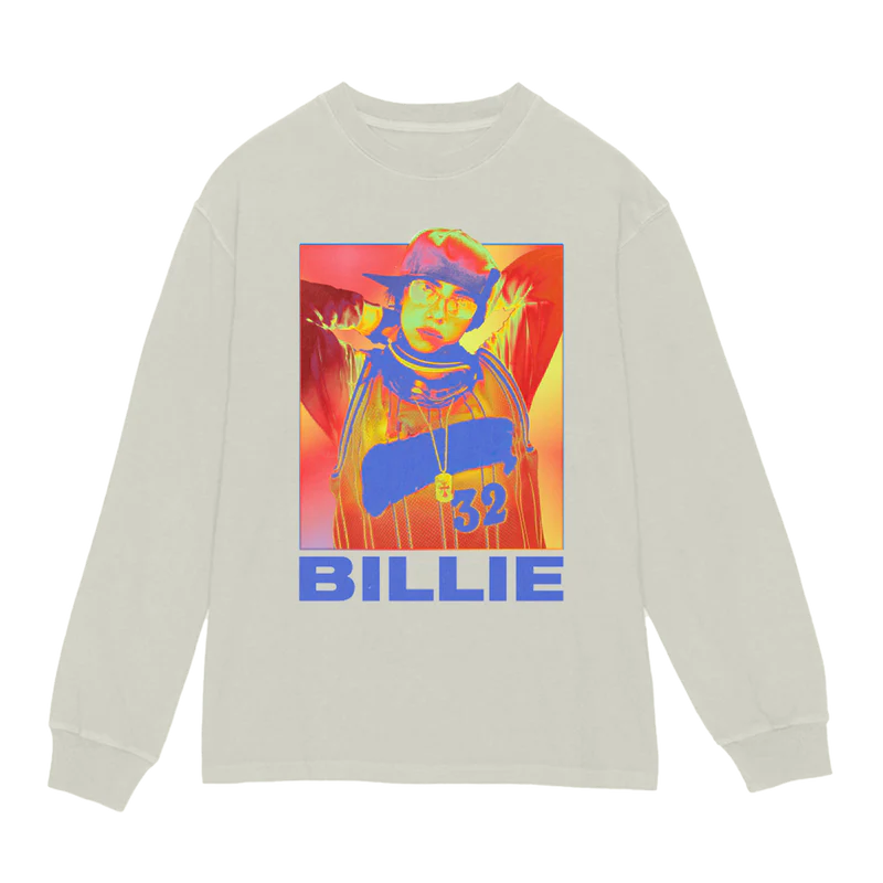 Billie Eilish Heat Map London Long sleeve Front