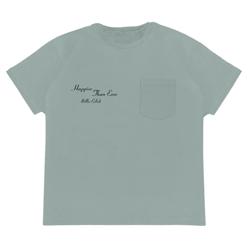 Billie Eilish Live Pocket Tee-Shirt Front