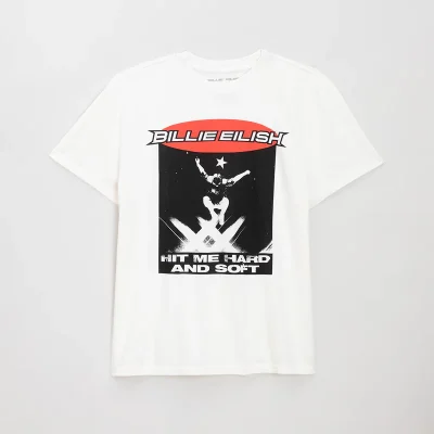 Billie Eilish Live in 3D Jump Tee-Shirt Front