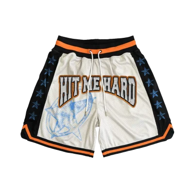 Billie Eilish Mesh Basketball Shorts Front