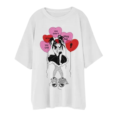 Billie Eilish Miss Me Dress Tee-Shirt Front