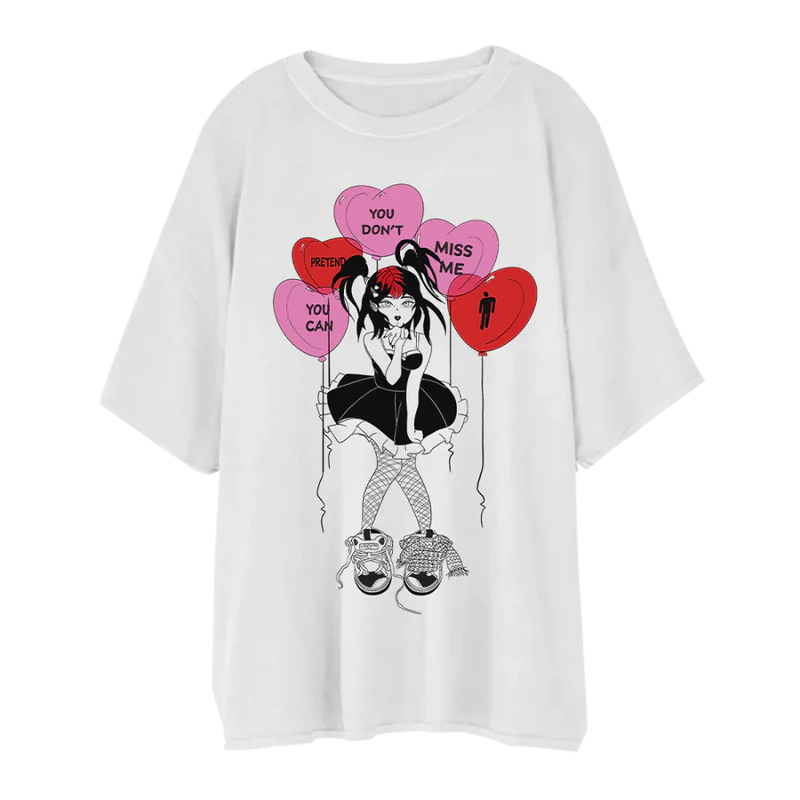 Billie Eilish Miss Me Dress Tee-Shirt Front