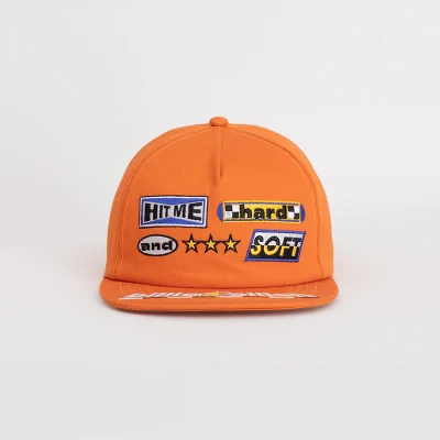 Billie Eilish Orange Snapback Hats Front