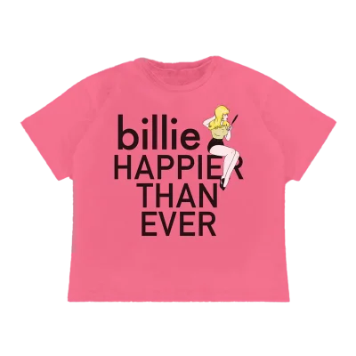 Billie Eilish Pretty Boy Tee-shirt Front
