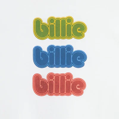 Billie Eilish Repeat Primary Ringer Tee-Shirt Front Design
