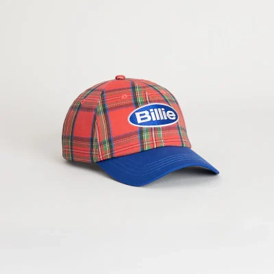Billie Eilish Tartan Plaid Snapback Hat Side Design