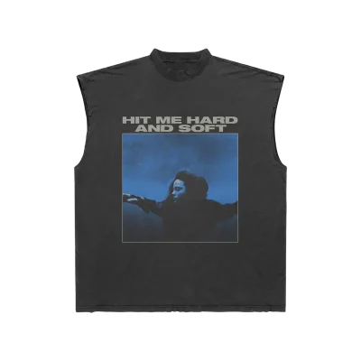 Billie Eilish Track list Cutoff Muscle T-Shirt Front