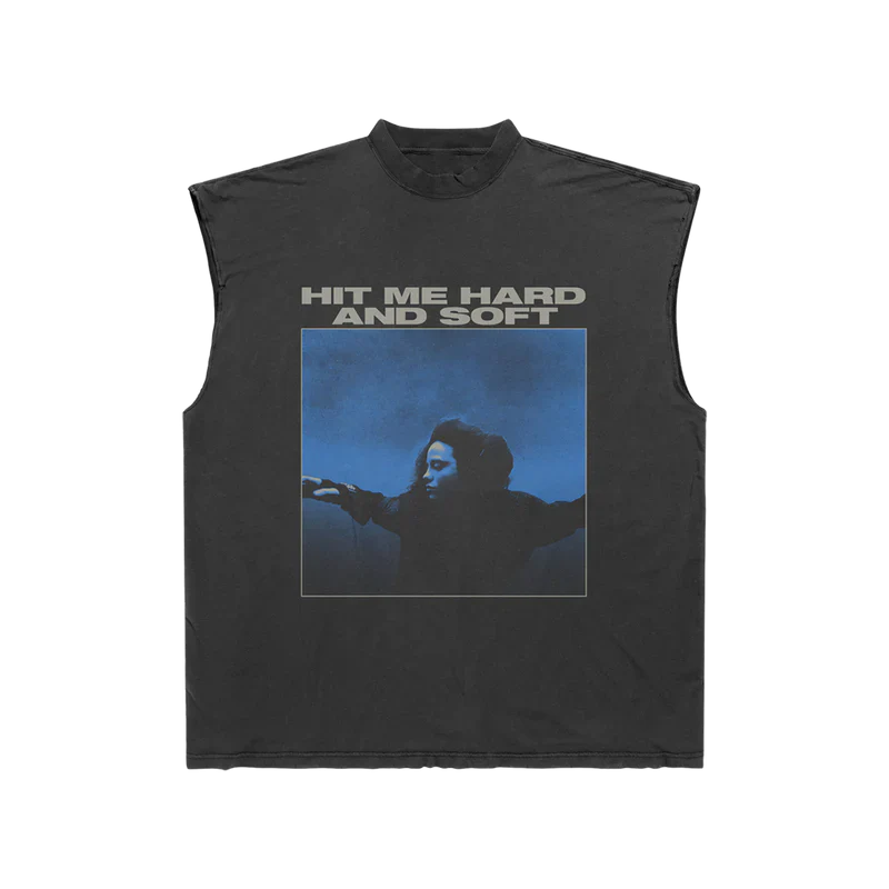 Billie Eilish Track list Cutoff Muscle T-Shirt Front