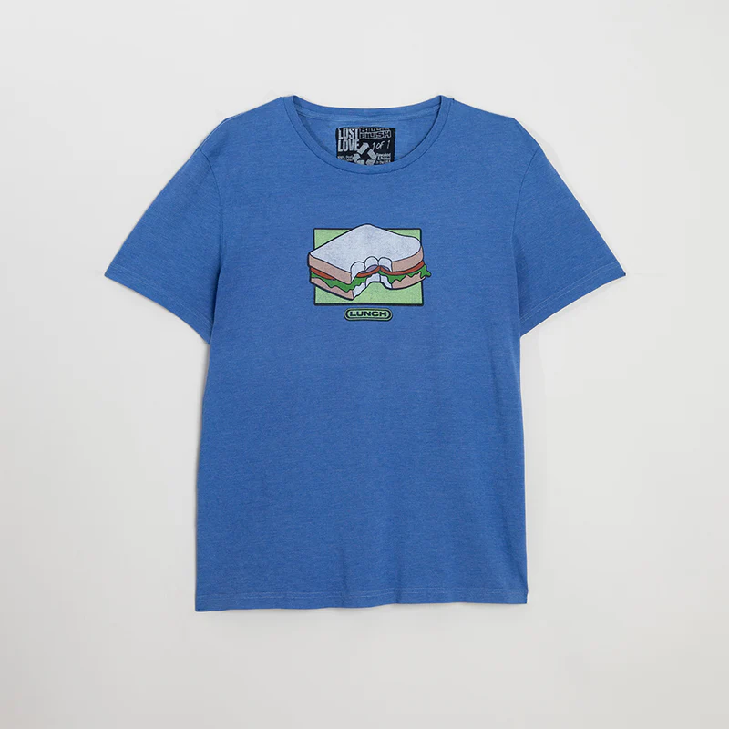 Billie x Lost Love Blue Lunch Tee-Shirt Front
